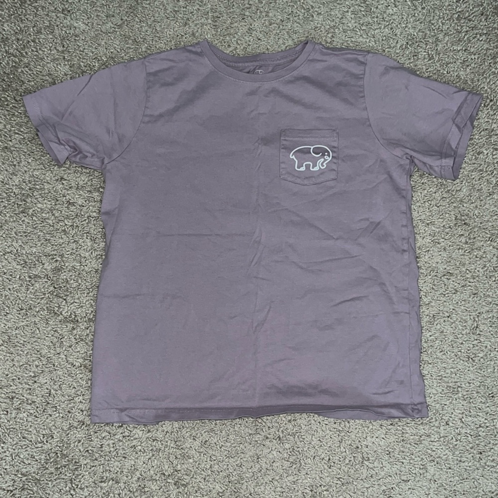 Ivory Ella light purple short-sleeve small shirt